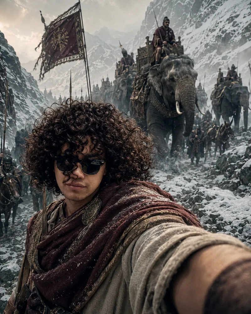 Hannibal Crosses the Alps